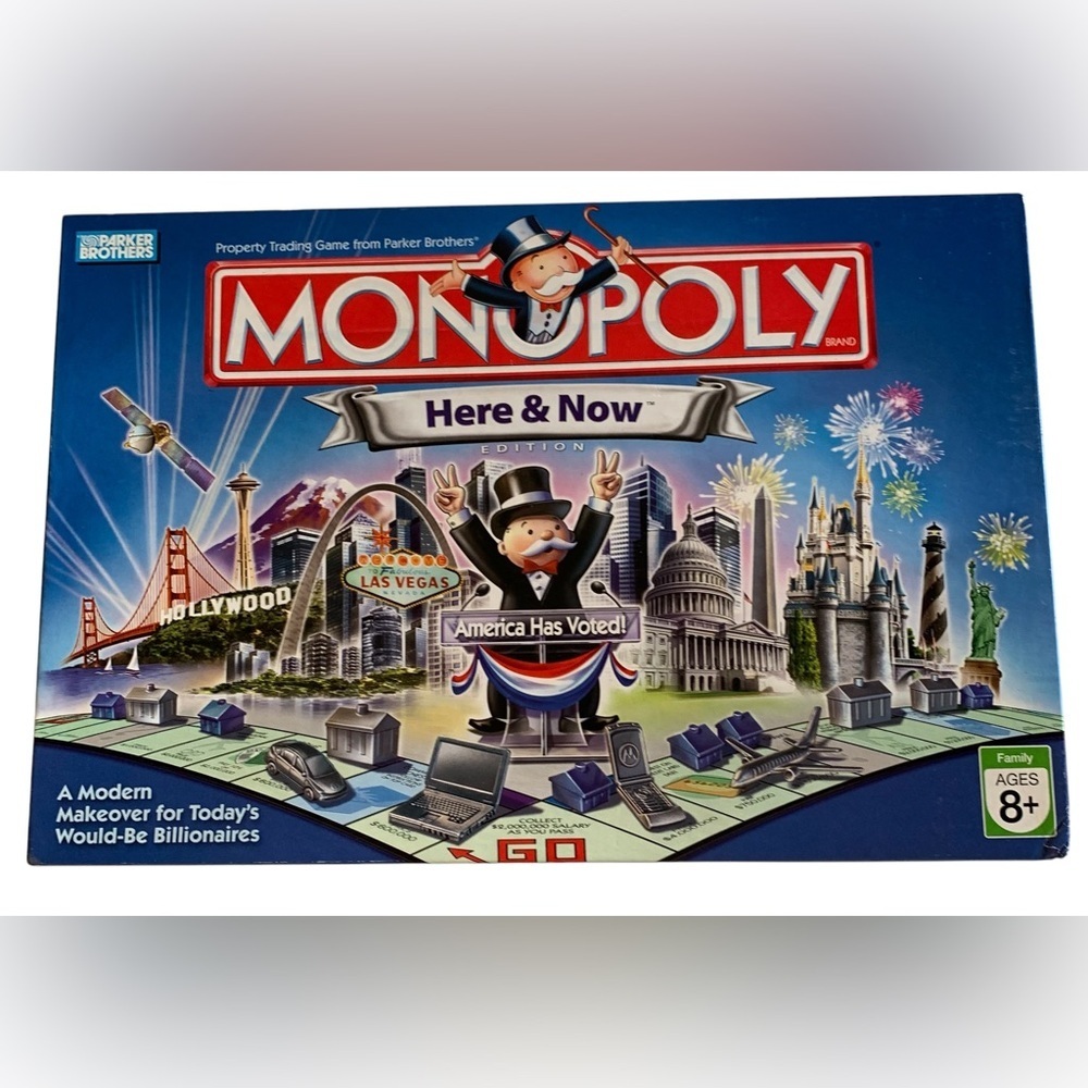 Monopoly Here and Now,‎ AMERICA HAS VOTED, limited Edition